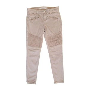 Tinseltown Juniors Size 9 Pink Textured Skinny Ankle Jeans - Picture 1 of 7