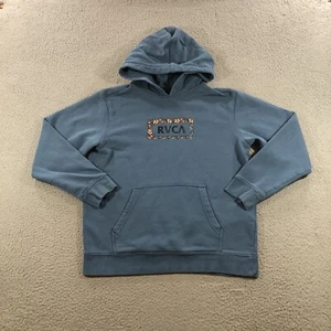 Rvca Pullover Hoodie Boys XL Blue  - Picture 1 of 14