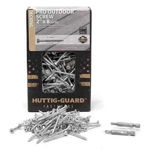 Huttig Grip 2in x 8 Outdoor Decking Screw Coarse Thread Torx Head 5lb 770 Screws - Picture 1 of 7