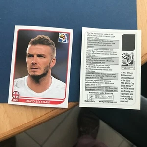 Panini Africa 2010 versione Coca Cola Beckham da bustina appena sbustate - Picture 1 of 1
