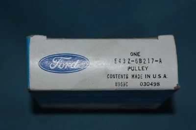 Polea loca Ford Mercury 1984-91 E43Z-6B217-A Nuevo de Lote Antiguo Mustang Capri Tempo Topacio Etc Foto 1 de 4
