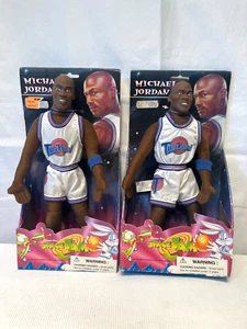 Lot of 2 Vintage 1996 Michael Jordan Space Jam Tune Squad 12" Plush Doll - Picture 1 of 4