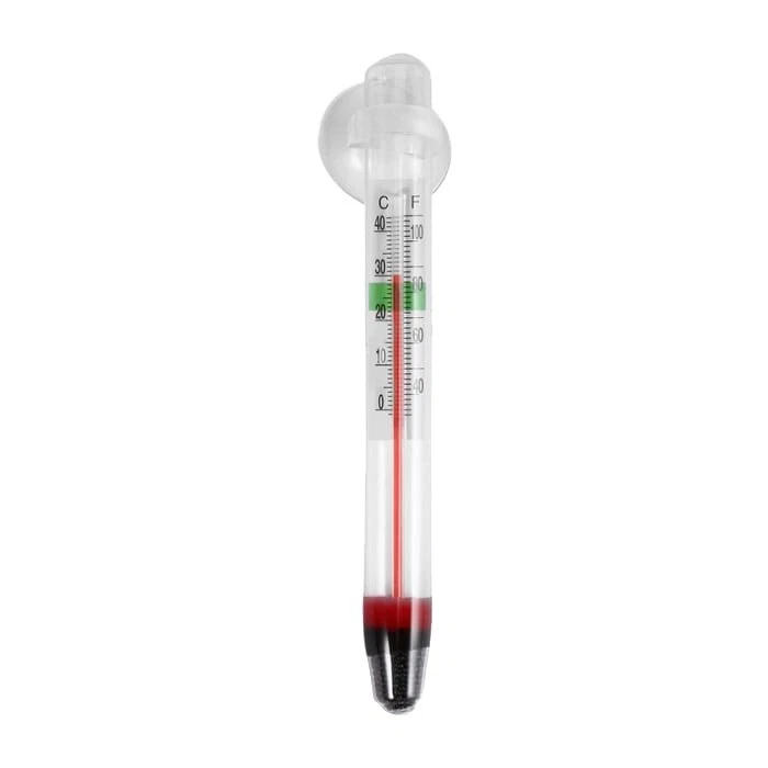 OGS Aquarium Glass Thermometer - 10 PACK Mount suction cup floating temperature - Image 1 of 1
