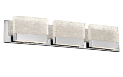 WAC LIGHTING WAC Modern Forms GLACIER WS-6528-CH, LED 28" Wide Bath, Vanity Luminiare