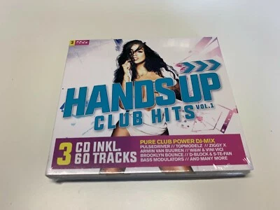 Various - Hands Up Club Hits Vol.1 - 3 CD´s © 2018>Pure Club Power DJ-Mix - Bild 1 von 2