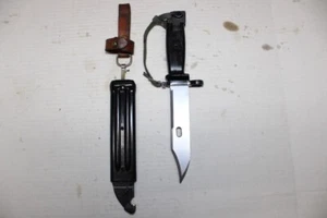 Yugoslavian Multi-Purpose Combat Knife Bayonet & Scabbard Set 7.62x39 5.45x39 - Picture 1 of 12