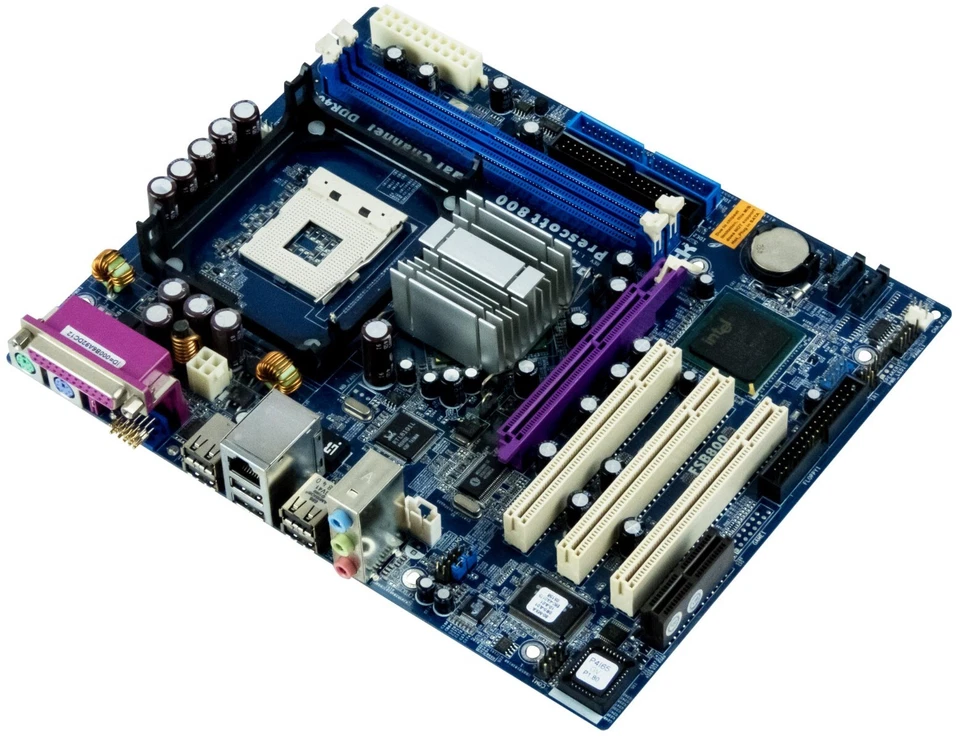 Mainboard Asrock P4I65GV S.478 Ddr Agp Pci Amr - Immagine 1 di 2