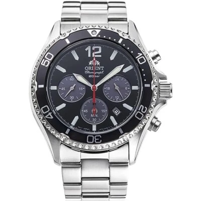 ORIENT RA-TX0202B10B,RA-TX0202B Mako Solar, para hombre, zafiro, 200 m WR Foto 1 de 2