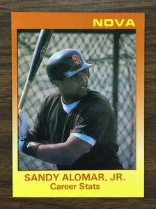1989 Star Company SANDY ALOMAR JR Limited Edition NOVA Set 500 Print A01021111 - Picture 1 of 12