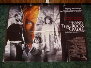 UK Movie Poster ~ The Hand That Rocks The Cradle ~ Folded as Issued - Imagen 1 de 1