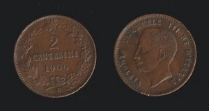 2 CENTESIMI 1906 - VITTORIO EMANUELE III - Picture 1 of 1