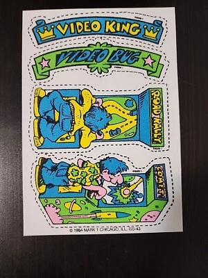 Parches Scratch N Sniff Mark 1 Vintage 1984 - Jugador Foto 1 de 4