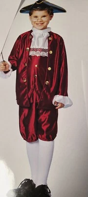 Disfraz colonial niño "Ben Franklin" 4-6 y 12-14 Foto 1 de 4