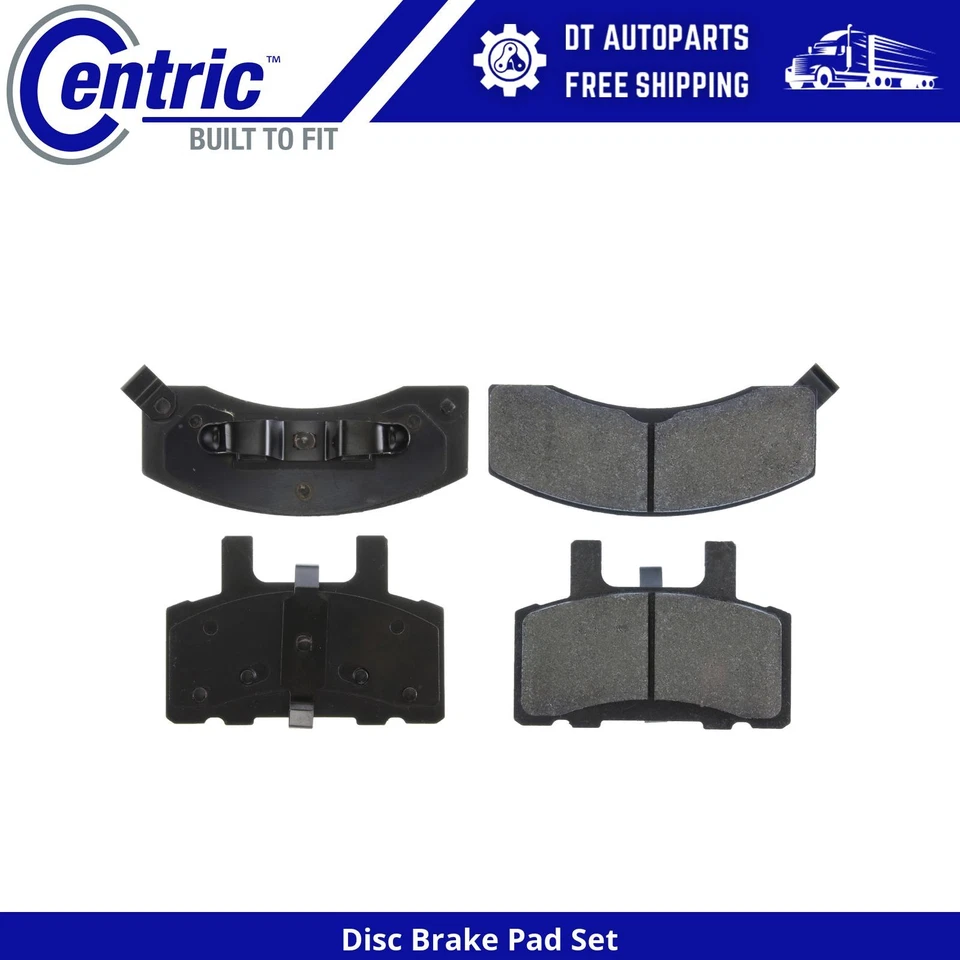 Para GMC K1500 Suburban 1994-1999 | Pastillas de freno de disco delanteras centradas | Semimetálicas Foto 1 de 4
