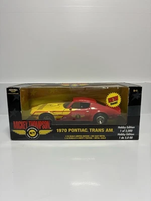 Pontiac Trans Am 1970 Mickey Thompson 1970 ERTL American Muscle 36990 escala 1:18 nuevo Foto 1 de 4