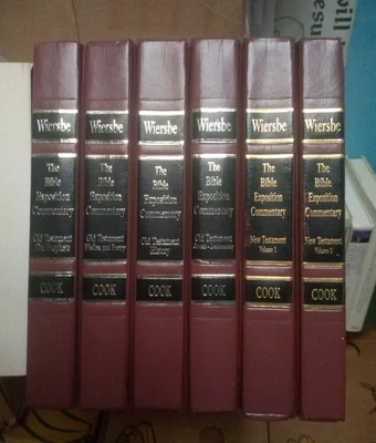 Bible Exposition Commentary Warren Wiersbe 6 Vol. Set Like New Hardcover - Image 1 of 3