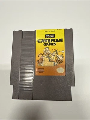 Caveman Games (Nintendo Entertainment System, 1990) NES CLEAN TESTED NICE LABEL! - Image 1 of 4