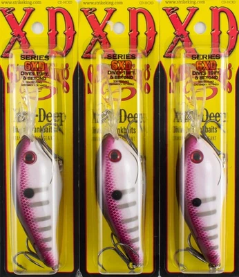 (LOTE DE 3) STRIKE KING PRO MODELO SERIE 6XD 1OZ HC6XD-765 CÓMO HACERLO B8340 Foto 1 de 3