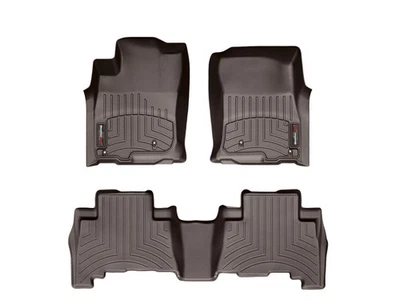WeatherTech FloorLiner for 2010-2010 Toyota 4Runner - 1st & 2nd Row, Cocoa - Image 1 of 4
