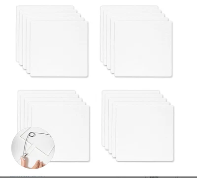 Pacote com 20 painéis de acesso de mola ajustáveis Morvat 12x12 para drywall e teto - Imagem 1 de 4