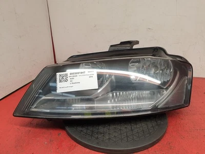 AUDI A3 HEADLIGHT NEARSIDE PASSENGER LH HEADLAMP 2010 - image 1 of 4