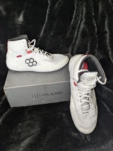 Wrestling shoes/Rudis Alpha Crimson Ice/White/Size 10.5 - Picture 1 of 9