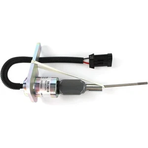 12V Fuel Shutdown Solenoid Valve 1820453C91 For Navistar DT466 Engine - Picture 1 of 6