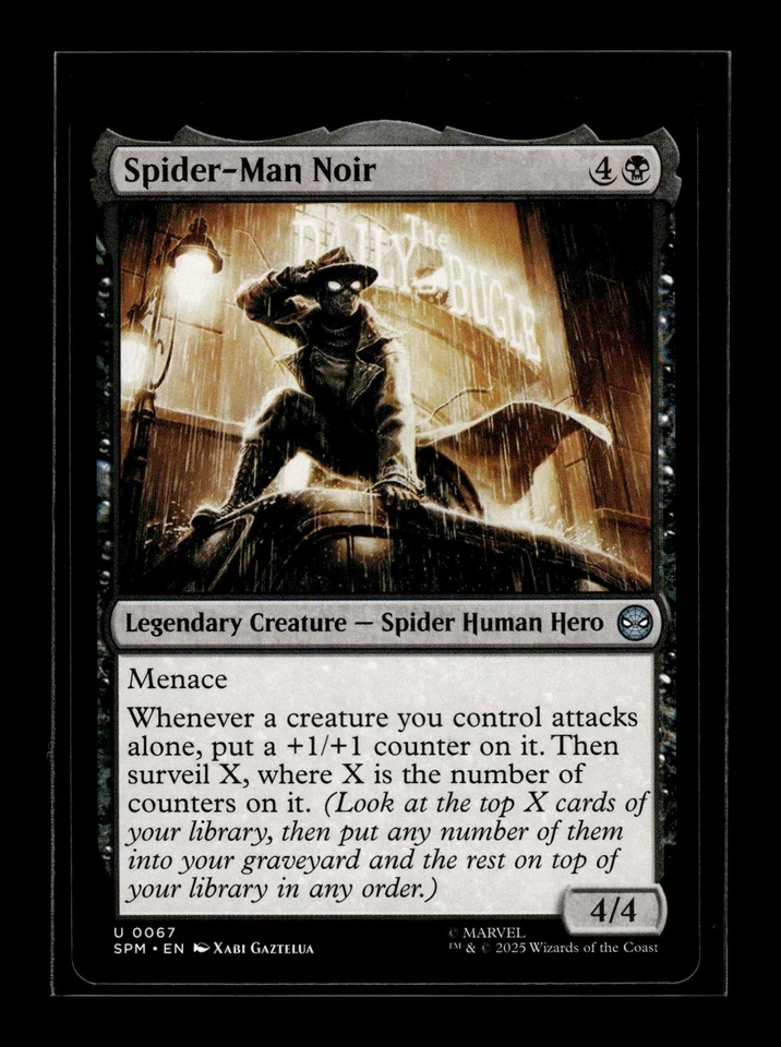 SPIDER-MAN NOIR Marvel's Spider-Man #67 SPM(NM+)(MTG) - Image 1 of 1