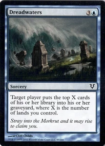 Dreadwaters Avacyn Restored 49 LP - Picture 1 of 2