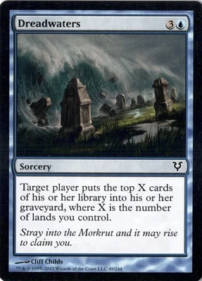 Dreadwaters Avacyn Restored 49 LP - Image 1 of 2