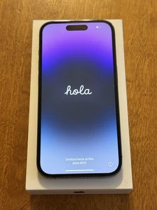 Apple iPhone 14 Pro, Fully Unlocked | 256 GB, Deep Purple Mint Condition - Photo 1 sur 4