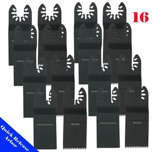 16 Hoja Sierra Oscilante Herramienta Multi Porter Cable Fein Bosch Makita Ridgid - Bild 1 von 5