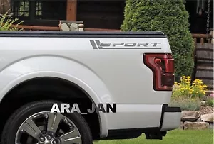 SPORT Vinyl Decal Truck bed Pickup turbo 4wd 4x4 diesel sticker logo emblem SIL - Bild 1 von 2