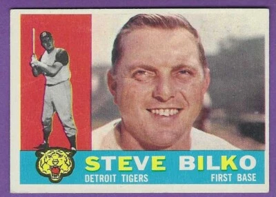 1960 Topps - #396  Steve Bilko - Detroit Tigers - ExMt         (hs) - Image 1 of 2