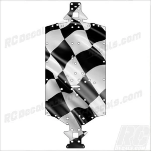 Arrma Limitless Chassis Protector Decal 1/7 Scale 6S #ARA320514 Checkered - Bild 1 von 1