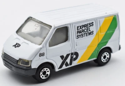 Matchbox Superfast MB60 Ford Transit XP Express Parcel white. 1/63. China Base - Image 1 of 4