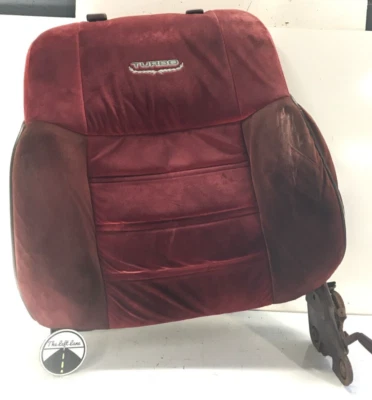 1984 - 1989 Nissan 300ZX Z31 Turbo Red Front LH Seat Upper Portion OEM Driver - Image 1 of 4