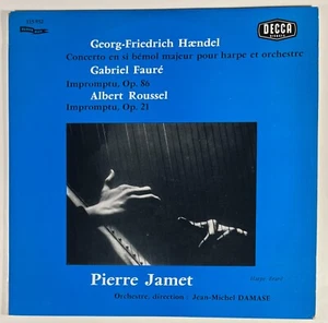 Pierre Jamet - Haendel, Fauré, Roussel LP 33 rpm 25cm 10" DECCA 115.932 (harpe) - Picture 1 of 4