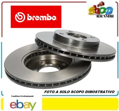 COPPIA DISCHI FRENO BREMBO 09.A031.10 JEEP COMMANDER/COMMANDER VAN/CHEROKKE III - Imagen 1 de 4