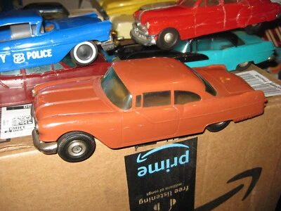 Pontiac Star Chief 1955 vintage coche de fricción promocional de ideal en oliva Foto 1 de 4