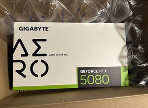 Gigabite GeForce RTX Nvidia 5080 AERO OC SFF 16G ✅Neu✅OVP ✅Händler - Bild 1 von 2