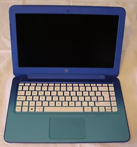 HP 13" Stream 2 gb 32 mmc + Alimentatore Originale HP 45W 19.5V 2.31A 4.5x3mm - Foto 1 di 12