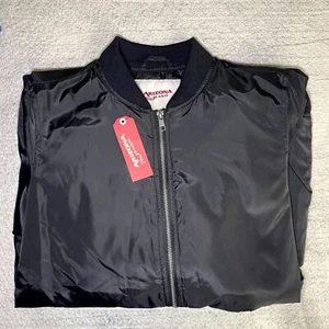 Arizona Jean Co. Black Bomber Jacket Mens Size S NEW - Picture 1 of 10