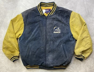 Vintage Pro Player Chargers NFL Leather Varsity Jacket Size XL - Image 1 of 4