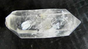 QUARTZ DIAMANT HERKIMER - double pointe - 50 A 70 CTS - Picture 1 of 6