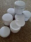 7X Refillable Bottles Cream Cosmetic Containers Plastic Jar Pot 50G