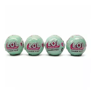 LOL SURPRISE CHARM FIZZ Balls - Series 2 - 100% Authentic - 4 Balls - Picture 1 of 6