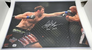 Stephan Bonnar Autographed Signed 16x20 Photo HOF 2013 UFC Fanatics Authentic - Picture 1 of 3