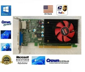 Dell 0NMN1D AMD Radeon R5 430 1GB GDDR5 DP & VGA Low Profile Video Card 0NMN1D - Picture 1 of 5