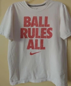Maglietta Nike Ball Rules All - Taglia M - SPEDIZIONE GRATUITA - Foto 1 di 4